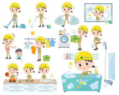 kask inşaat işçisi women_housekeeping