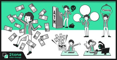 2tone türü ceket ve yelek men_set 12