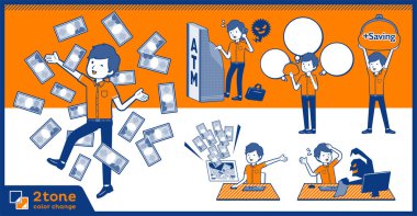 2tone yazın beyaz kısa kollu men_set 12