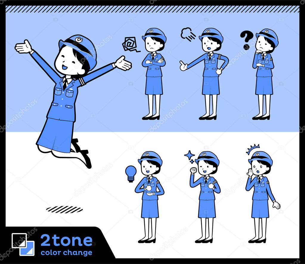 2tone type police Women_set 01
