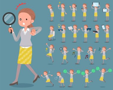 düğüm saç women_2 arkasında düz tip