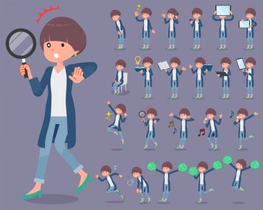 düz tip Mash saç women_2