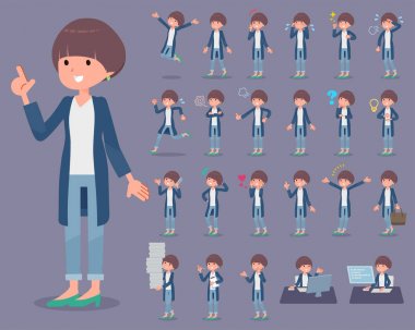 düz tip Mash saç women_1