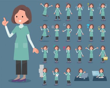 düz tip mavi yeşil tunik orta women_1