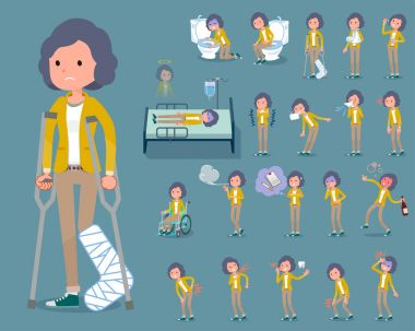 düz tip sarı ceket orta women_sickness