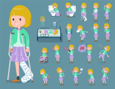 düz tip sarı saçlı kız white_sickness