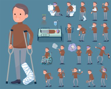 düz tip kahverengi yüksek boyun orta men_sickness