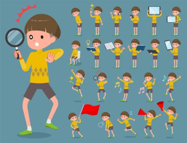 Bob saç boy_2 düz tip sarı elbise