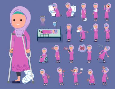 düz tip Arap girl_sickness