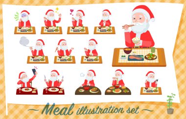 düz tipli Noel Baba _ Yemek