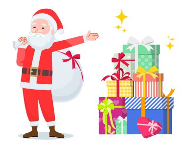 düz tipli Noel Baba _ mevcut