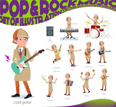 düz tip Detektif man _ pop müzik