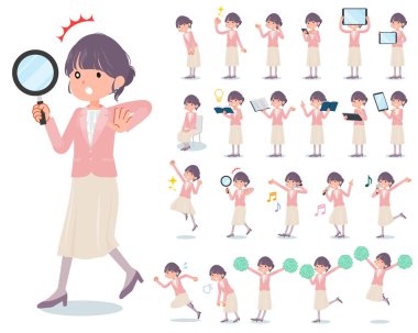 düz ceketli kadın eteği _ Aksiyon