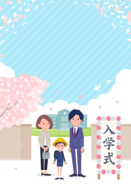 Spring event_Entrance ceremony sky boy
