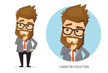 işadamı düşünme dalgın,