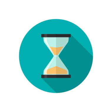 kum saati vektör simge 10 Eps