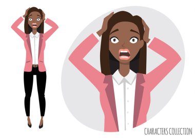 Şok siyah Afrikalı-Amerikalı kadın şaşırttı