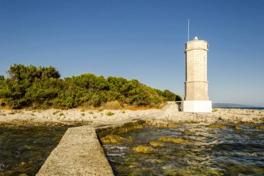 Deniz feneri günbatımı