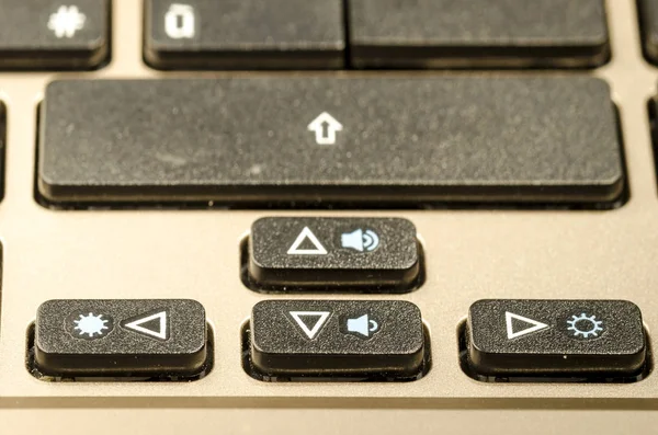 Flecha, un detalle del teclado —  Fotos de Stock