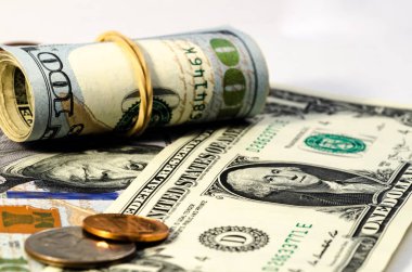 dolar ve sent bir rulo