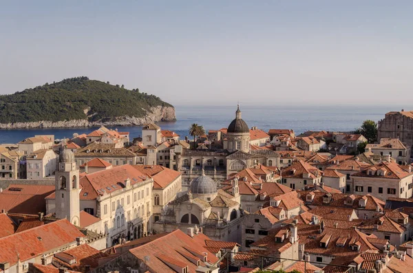 Dubrovnik von der Wand — Stockfoto