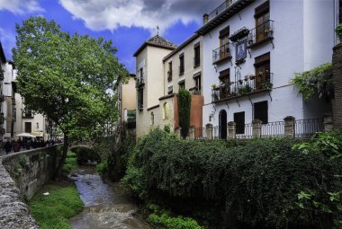Granada 'daki Arap mahallesi.