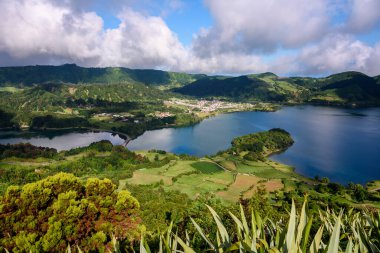 sete cidades gölleri görünümü