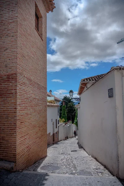 Detalles de la calle en albaicin, granada —  Fotos de Stock