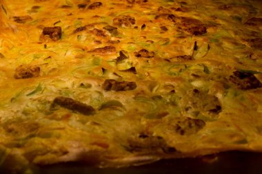 Fırında Vejetaryen Meyilli Puding