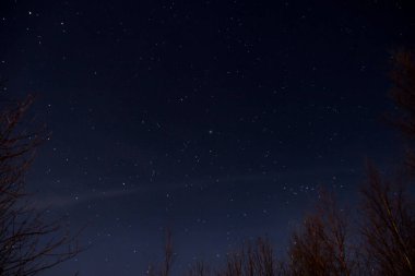 yıldızlı gece gökyüzü