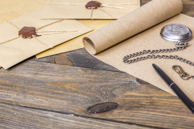 zarf ile mühür mumu, antik kaydırma