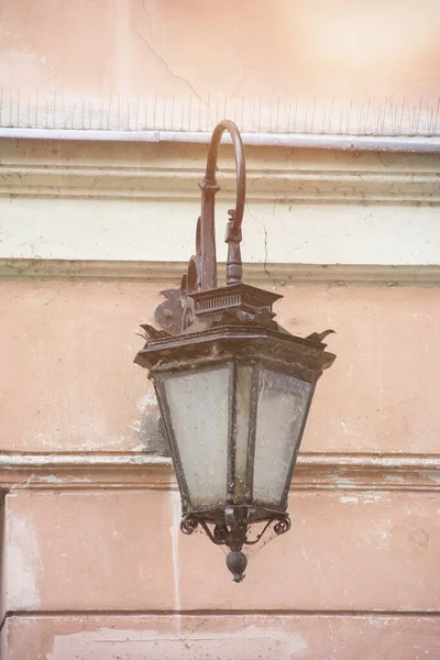 Decorative lamps.Old fashioned street lamp