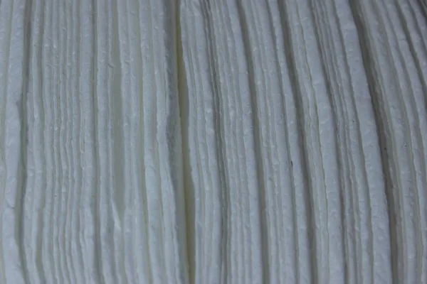 Beyaz kağıt peçetelerin arkaplanı