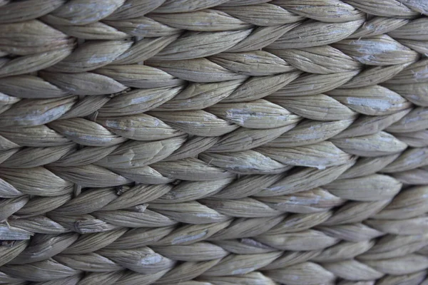 Doğal bej hasır desenini kapat