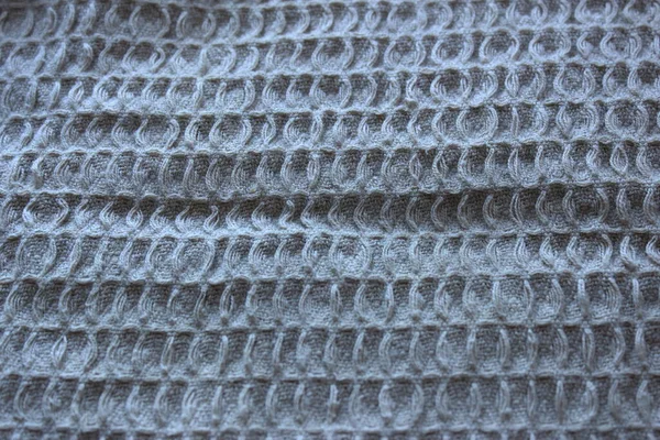 Makro Bézs Textil Kocka Minta — Stock Fotó