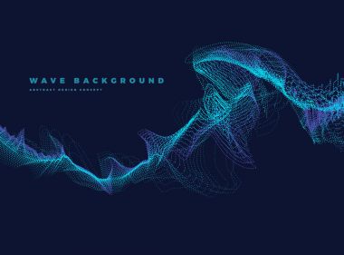 parçacık okyanus dalgası