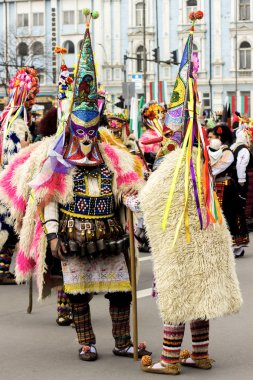 Varna, Bulgaristan'ın maskeli balo oyunları Surva Festivali.
