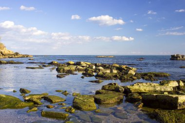 güzel deniz manzarası Bulgaristan