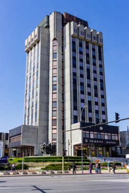 Varna, Bulgaristan, 26 Nisan 2017 tam yükseklik Varna City Hall