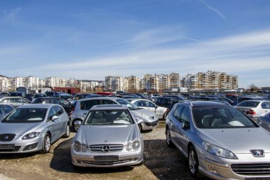 İkinci el otomobil pazarının Bulgaristan varna 11.03.2018