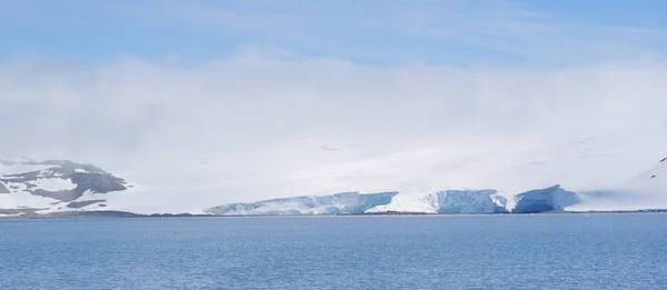 Antarctica paisaje vista de fondo — Foto de Stock
