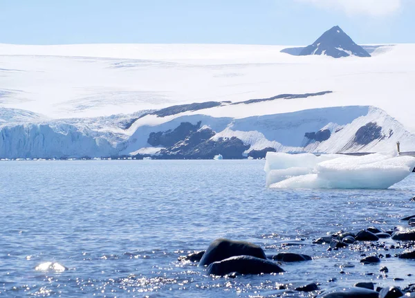 Antarctica landscape background view — Stock Photo, Image