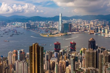 victoria Limanı hong Kong görüntüleyin