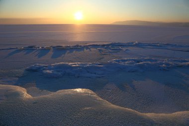 donmuş Baykal Gölü