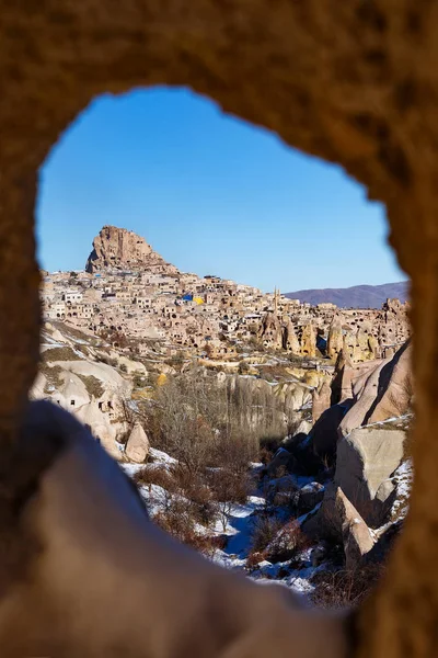 Uçhisar Kapadokya kış