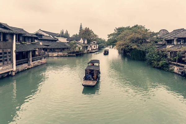 Village aquatique de Jiangnan Wuzhen — Photo