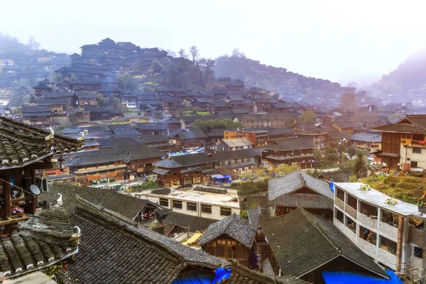 Guizhou Miao-dorp — Stockfoto