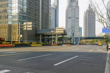 Şehir inşaatı ve yol kaldırımı