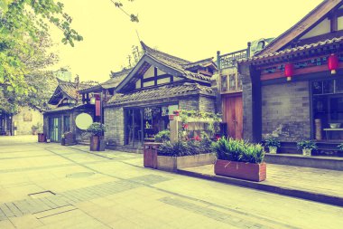 Antik Chengdu kasabası