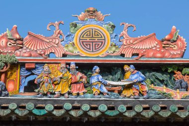 Guangzhou Konutları güzel bir heykel